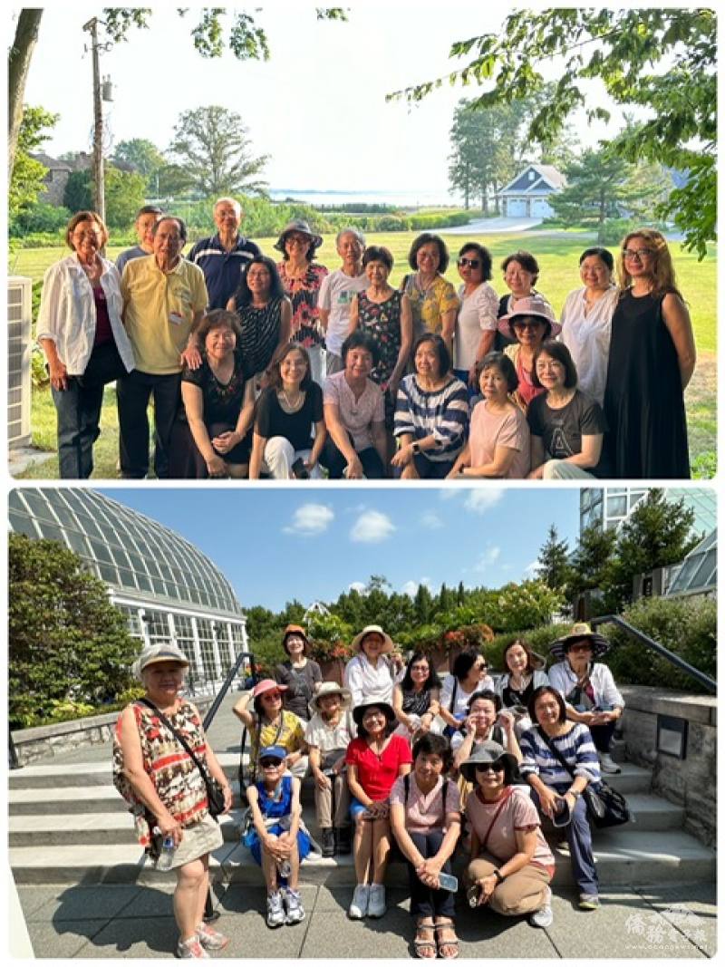 林毅夫醫師和Aki 家烤肉、植物園踏青大合照