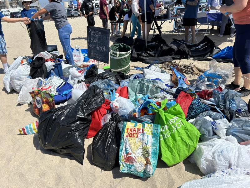 大家豐碩的淨灘成果