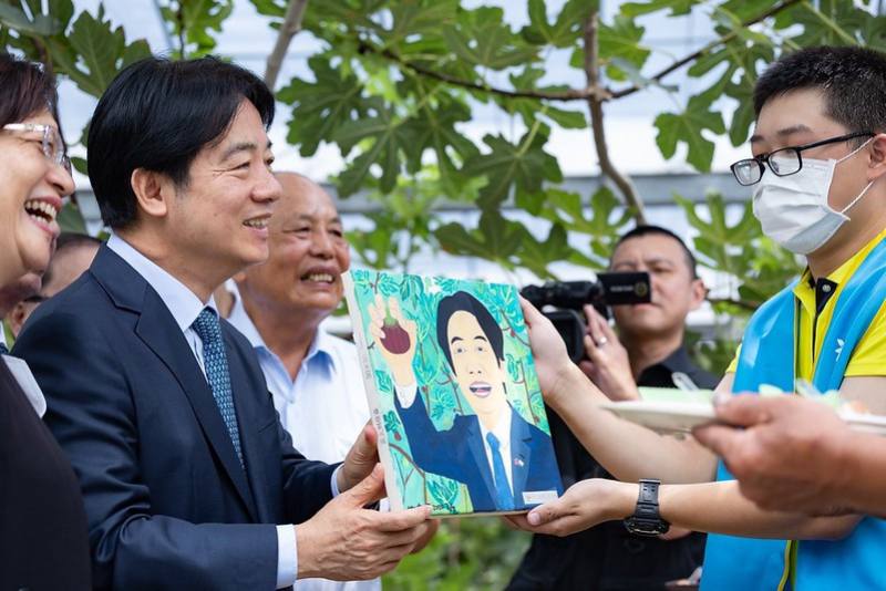 總統參觀慈恩庇護休閒農場