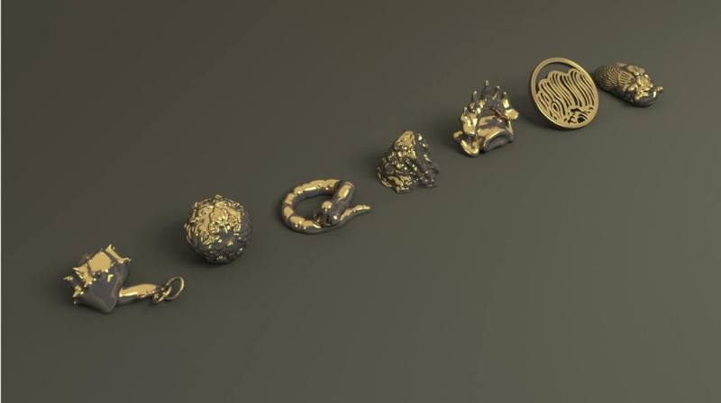 台電藝術祭品牌「黃金盛典藝術祭」即日起在新北市金瓜石展開，藝術家吳思嶔以作品「七個故事、雕塑與採金人」參展，讓民眾得以循線索找到7個雕塑作品，搶先他人者可將作品帶回家。（左腦創意提供）