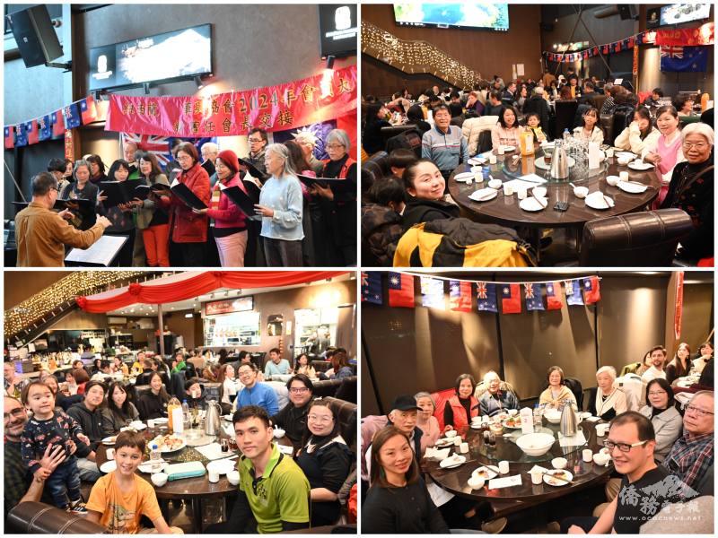 合唱團精彩表演，華興會員開心同樂