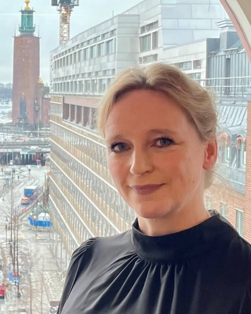 新任瑞典駐台代表任荷雅(Helena Reitberger)。(IG@swedenintaiwan)