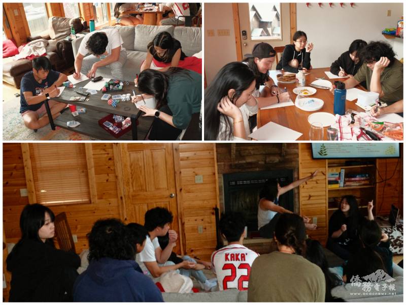 Group discussions for different cultural activities and topic planning.