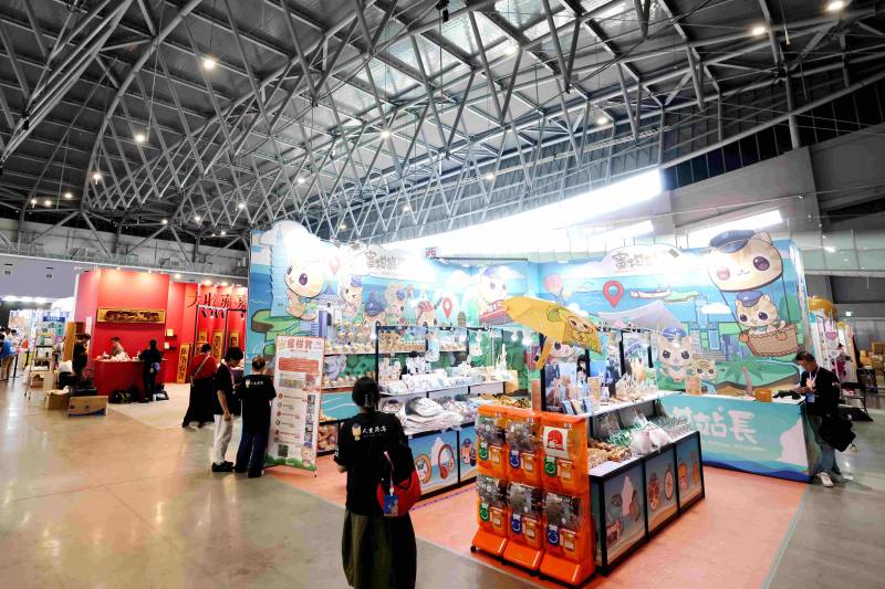 2024臺灣文博會，匯聚全臺各地優秀文創品牌，共有超過570個品牌參展，攤位數達到700個