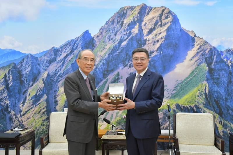 Premier Cho receives Japan-Taiwan Exchange Association Chairman Ohashi ...