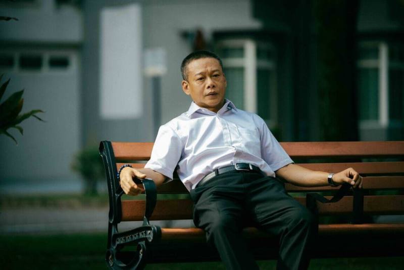 新加坡導演楊修華作品「默視錄」獲選為2024金馬影展開幕片，由金馬影帝李康生（圖）主演。（金馬執委會提供）