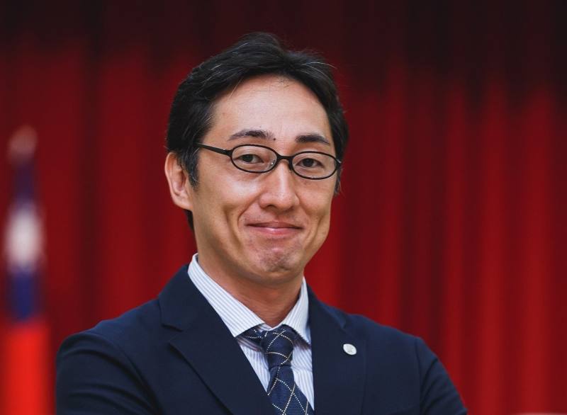 目前是台南市政府城市外交顧問，也是台灣Mr.拉麵創辦人的野崎孝男。(翻攝成大官網)