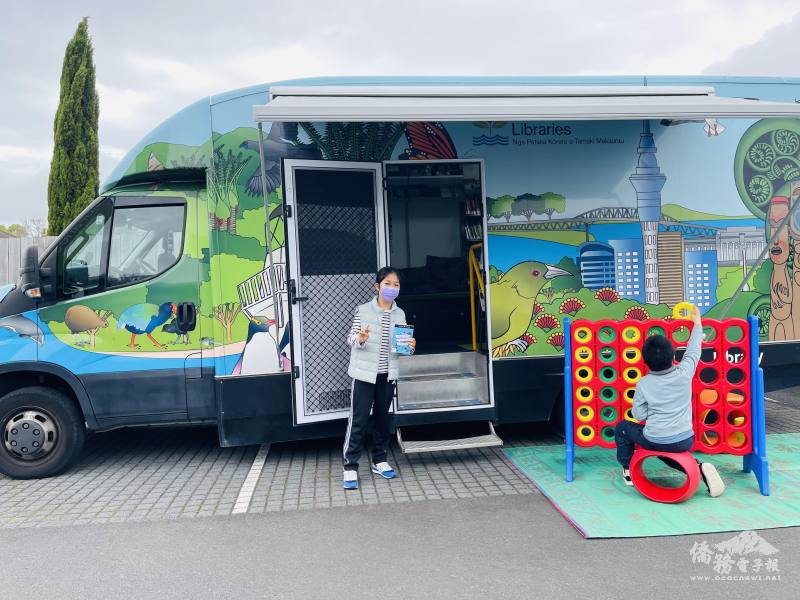 奧克蘭市的流動圖書館