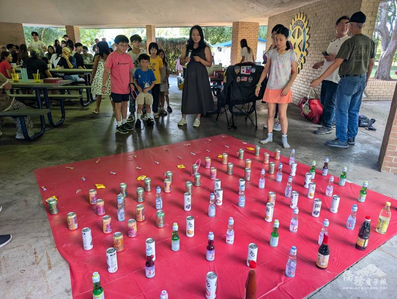 臺灣夜市套圈圈攤位