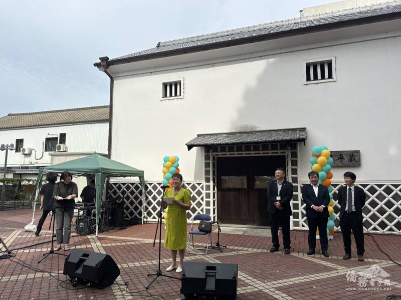 四國華僑總會副會長陸雪妹致詞