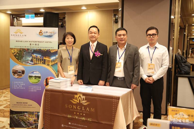 陳榮進表示未來願承擔更大責任，與僑委會合作團結僑界力量