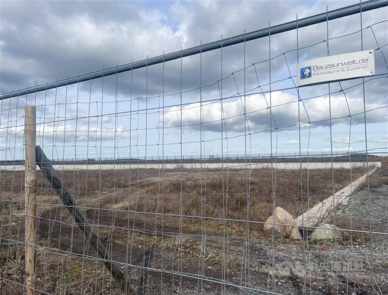 The location for TSMC's fab in Dresden, Germany. CNA file photo.