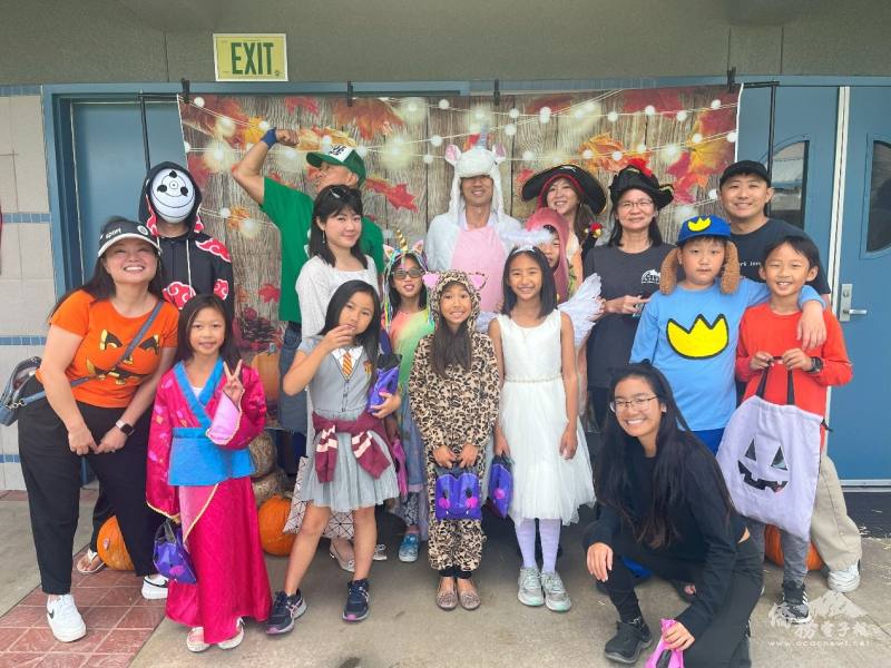 萬聖節活動合影