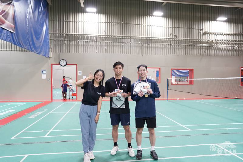 男子雙打冠軍：Bill Chen & Roger Hung