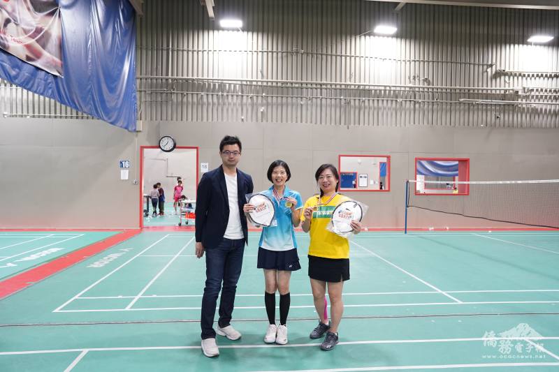 女子雙打冠軍：Serena Tsiang & Anita Huang