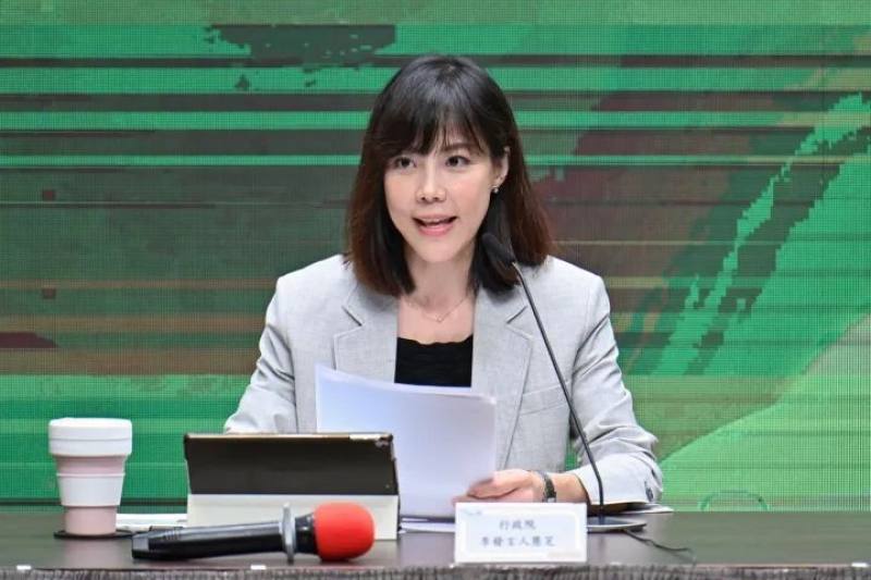 行政院發言人李慧芝。(行政院提供)