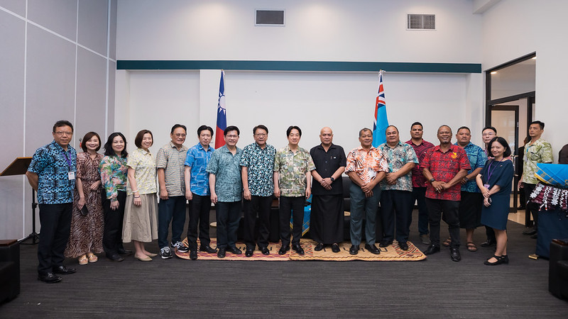 President Lai meets Governor-General Tofiga Vaevalu Falani and Prime ...