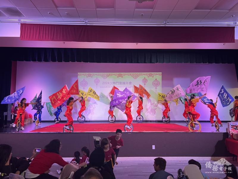 少林門文化中心武術表演