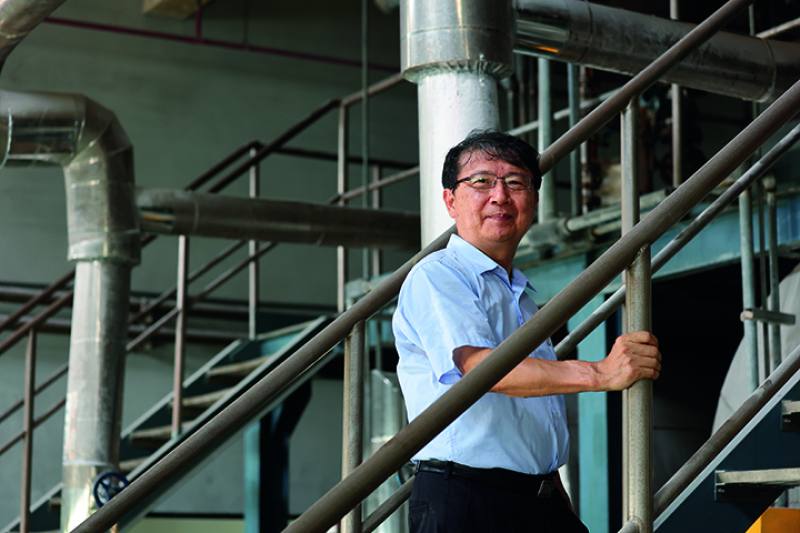 Cheng Ming-chung, director of TTLC’s Taichung distillery.​​