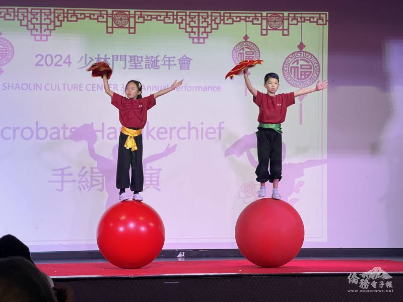 少林門文化中心持技表演