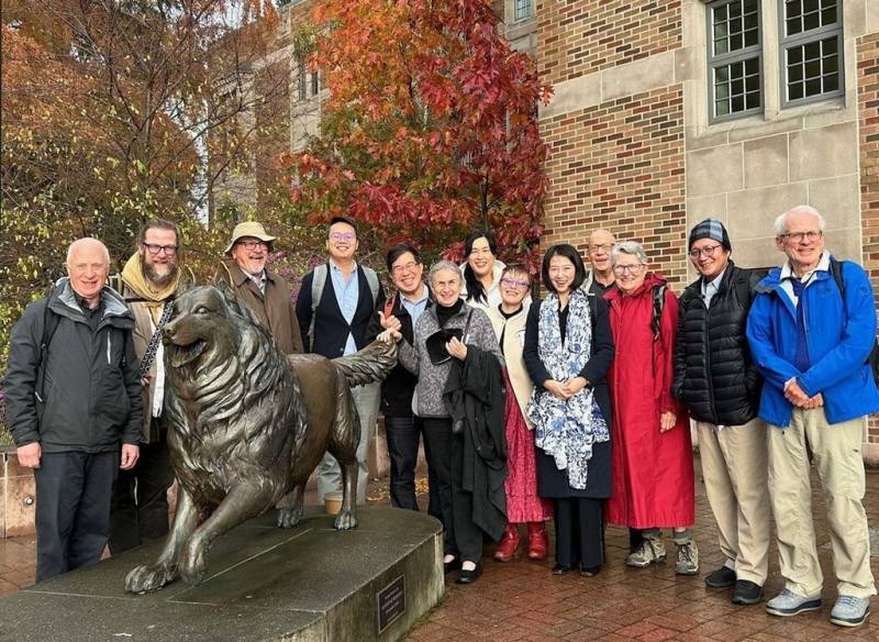 華盛頓大學東亞研究碩士班近期決定新增台灣研究領域，已開始招生，預計2025年的新學年開學。圖為該校台灣研究計畫於11月舉辦工作坊。（林于翔提供）