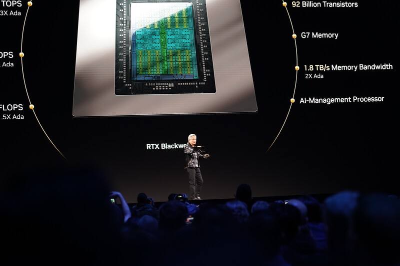 輝達CES發表RTX 50系列顯卡，採Blackwell架構