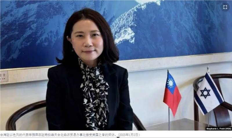 「美國之音」9日刊出駐以色列特約記者傅萊德專訪駐以代表李雅萍的評析專文。李雅萍強調台海穩定牽動全球貿易和供應鏈，民主國家應攜手合作。（駐以色列代表處提供）