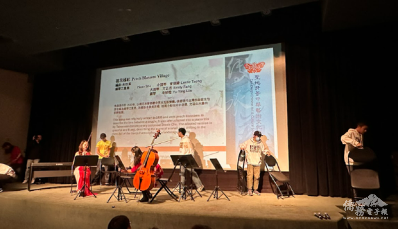 FASCA SD members helped setting up the New Year event at UCSD Price Center