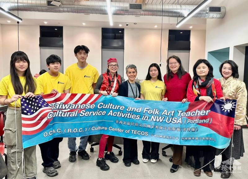 美西民俗文化種子教師受邀籌辦農曆新年傳統文化體驗活動