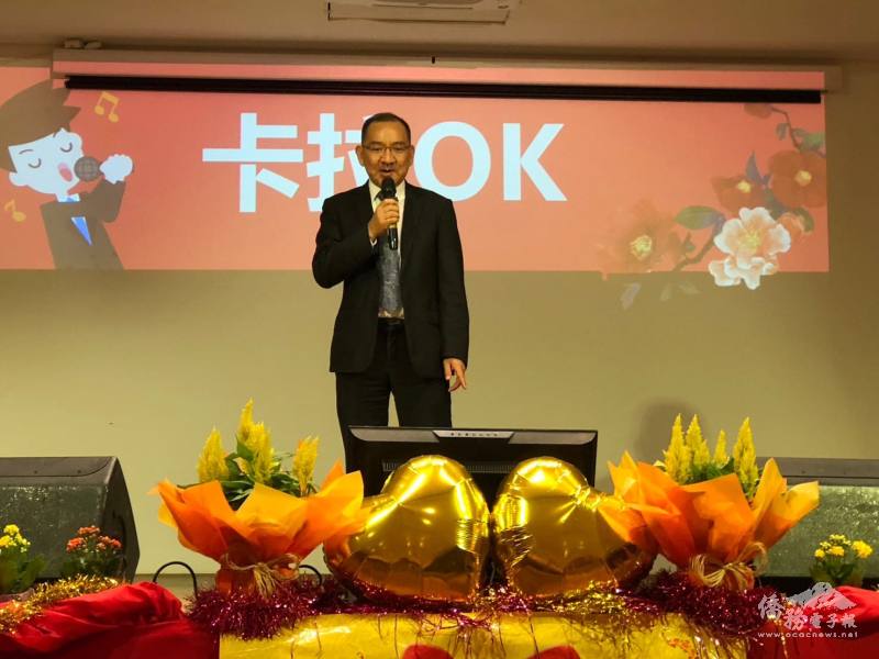 聖保羅文教中心主任尤正才致詞