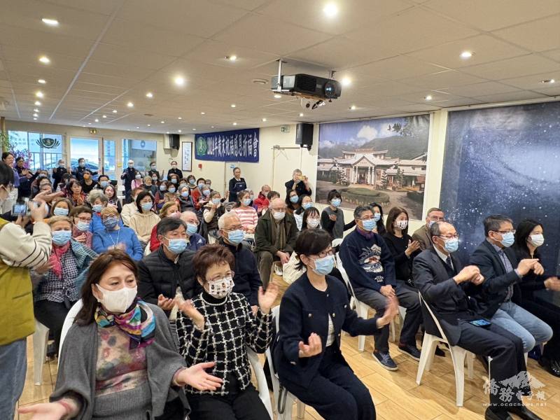 出席人員參與手語演繹