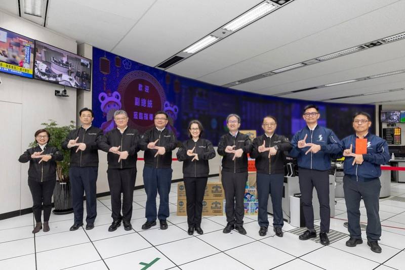 副總統勗勉台電中央調度中心