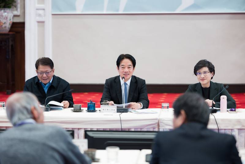 賴清德總統23日下午主持「國家氣候變遷對策委員會第3次委員會議」