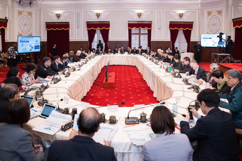 President Lai presides over third meeting of National Climate Change ...