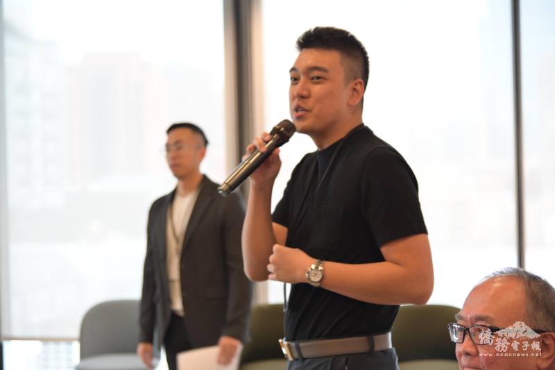 青商會長杜孝風鼓勵會員要走入主流社會