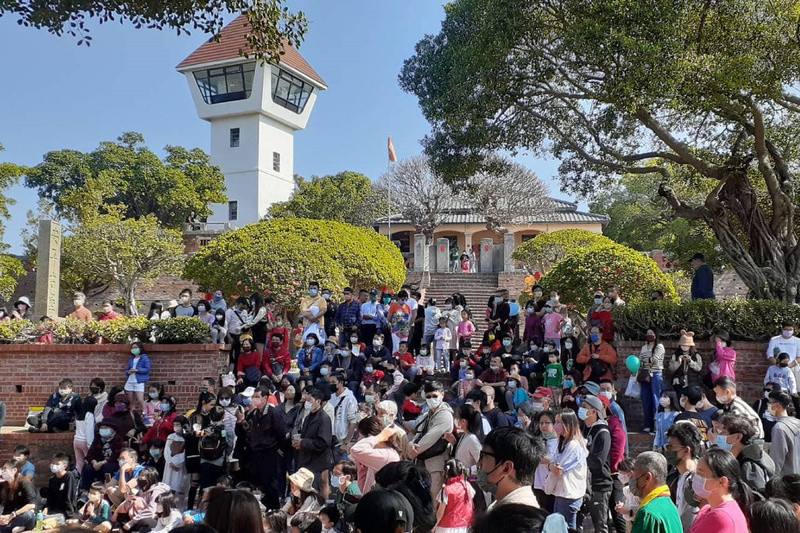 春節熱門景點台南安平古堡。（資料照片 ∕ 台南市文化局提供） (圖：中央社)