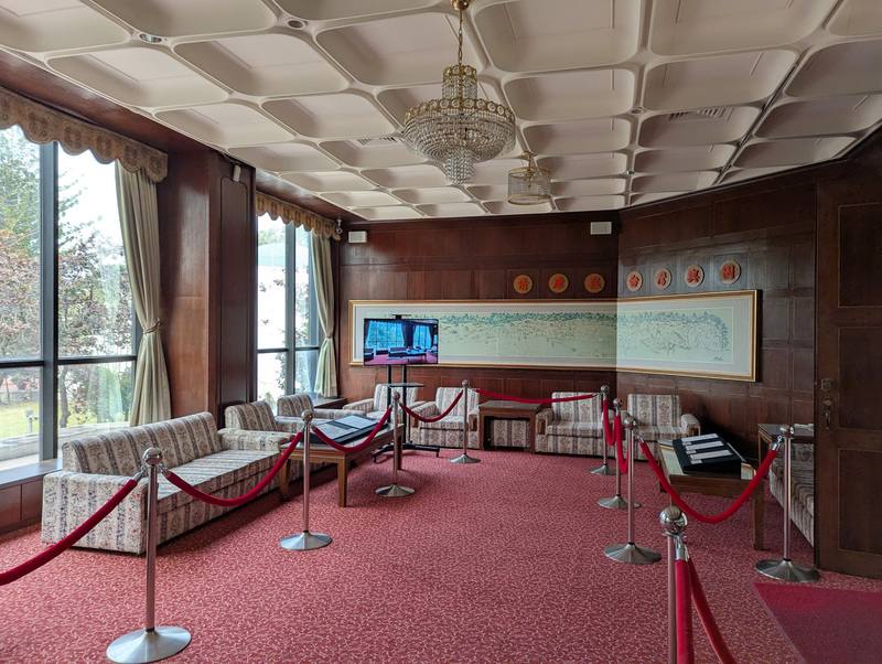 The "Time Capsule VIP room." CNA photo Feb. 1, 2025