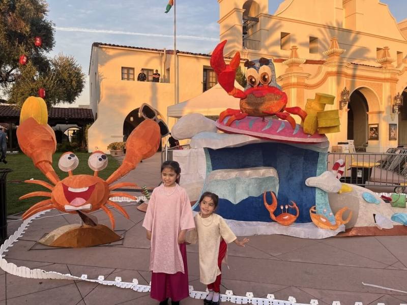 美國加州洛杉磯地區的聖蓋博市與交通部觀光署簽合作意向書，邀請台灣燈會花燈到南加州展出。（駐洛杉磯台北經濟文化辦事處觀光組提供）