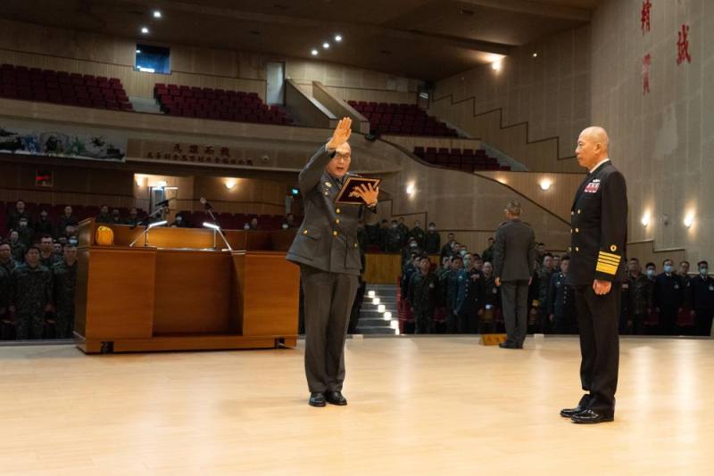 新任官宣誓（軍聞社記者呂尚俞攝）