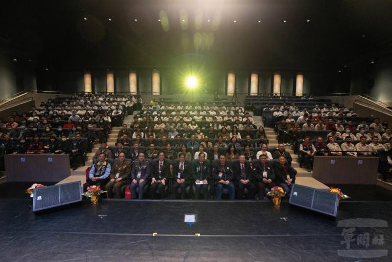 頒獎典禮人員合影