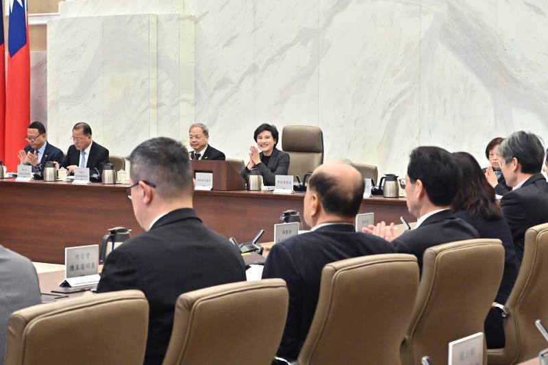 行政院副院長鄭麗君主持國土安全政策會報第15次會議