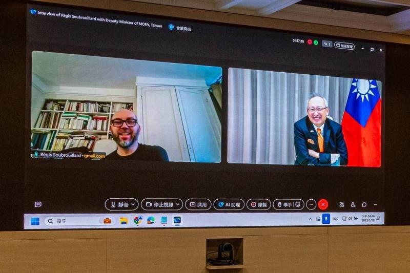 外交部政務次長吳志中說明台灣積極與各國拓展務實關係。