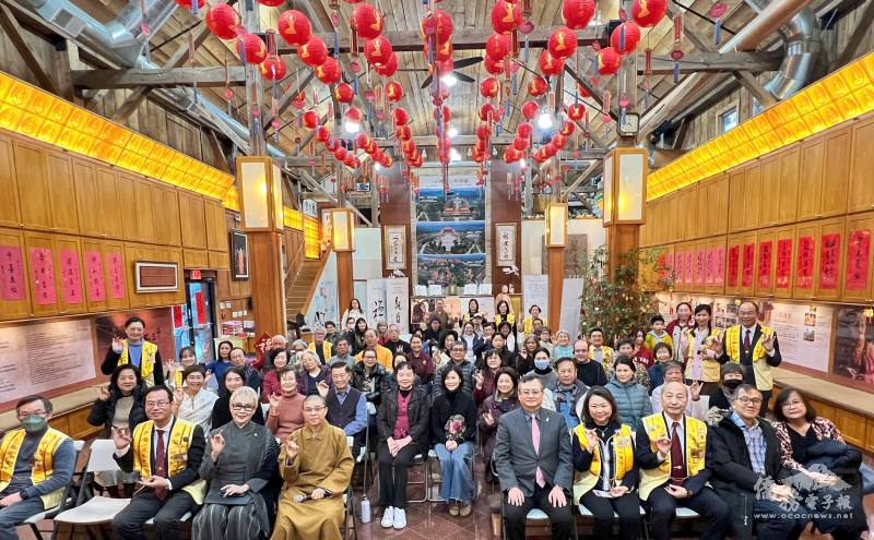 芝加哥佛光山文化講座吸引滿場觀眾