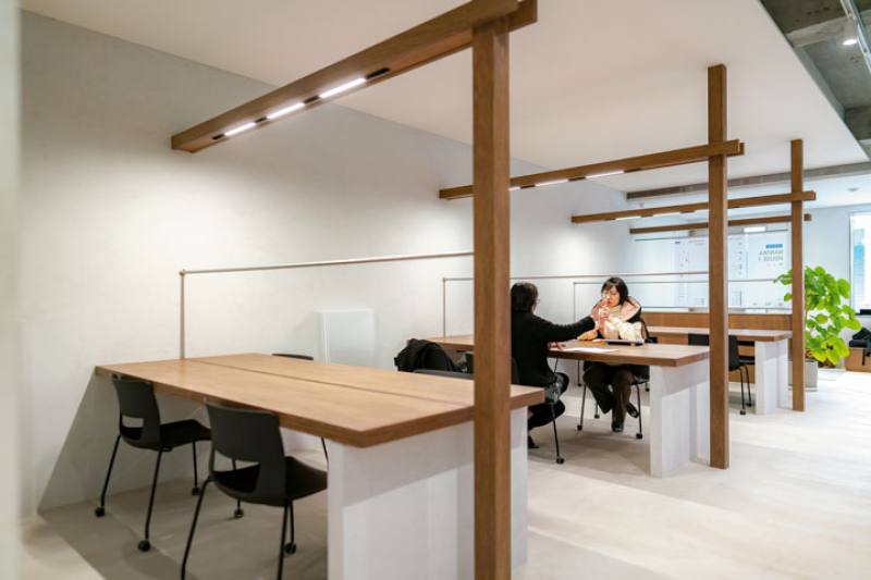 Naniwa House 1 is a co-working space that offers digital nomads a second office.​​