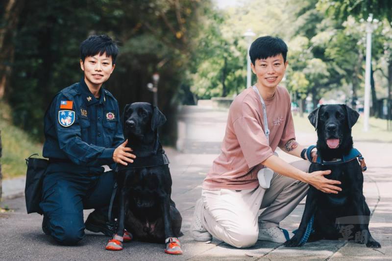 領養人莊小姐與Hardy過去是戰友夥伴，現在變成是家人的關係