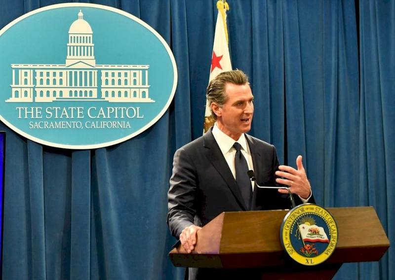 加州州長紐松(Gavin Newsom)。 (圖:加州州長室)