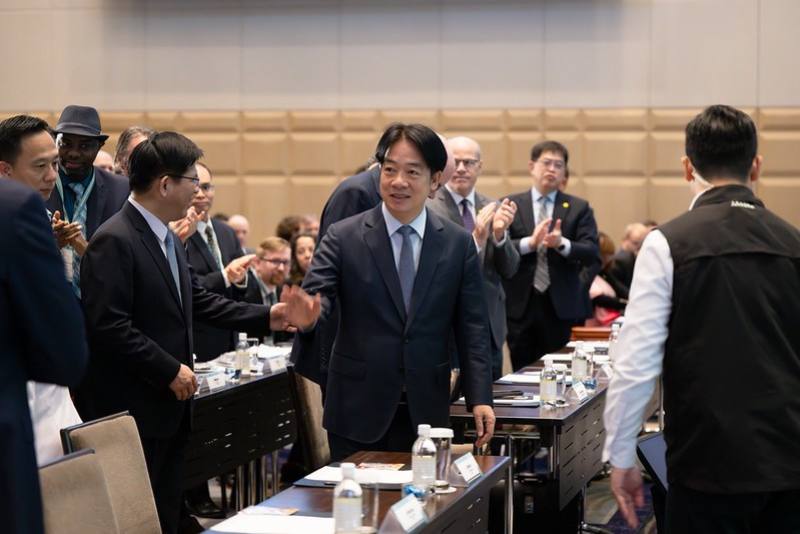 President Lai attends the opening ceremony of the Global Cooperation and Training Framework Workshop on Whole-of-Society Resilience Building, Preparation, and Response.