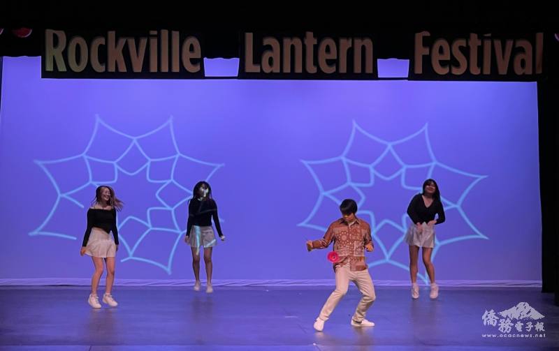 侯立宸協助舉辦馬里蘭州洛克維爾市元宵燈籠節盛會，並現場展現扯鈴技藝