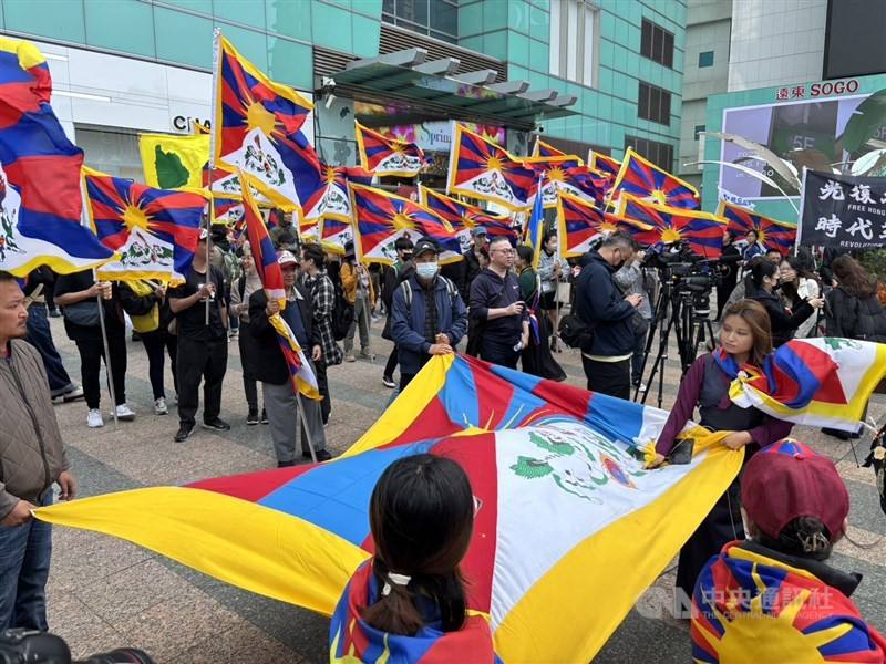 National Human Rights Commission members attend Tibet uprising event
