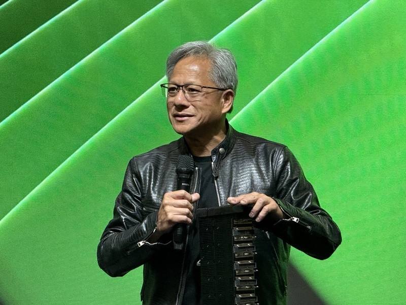 輝達(NVIDIA)執行長黃仁勳。資料照